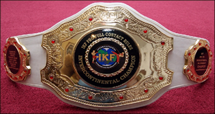 kick boxing belt