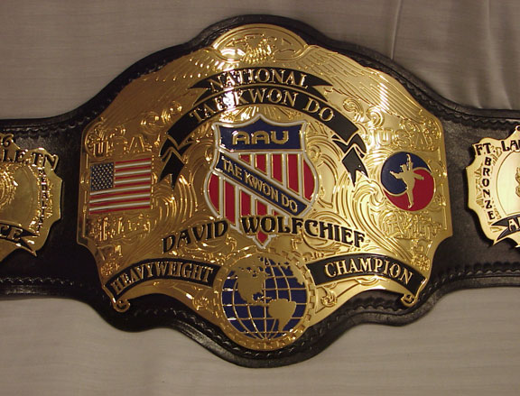 Taekwondo Championship Belt