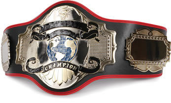 boxing championship belt