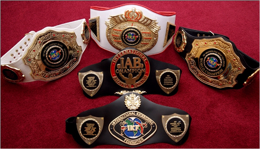 champions belts